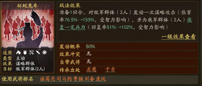 三国志战略版众望所归为什么携带率低3
