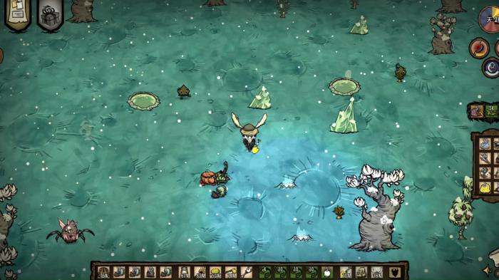 饥荒联机版冬天应该做些什么1