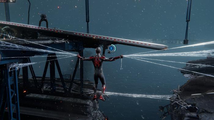 漫威蜘蛛侠迈尔斯怎么用出花式动作1