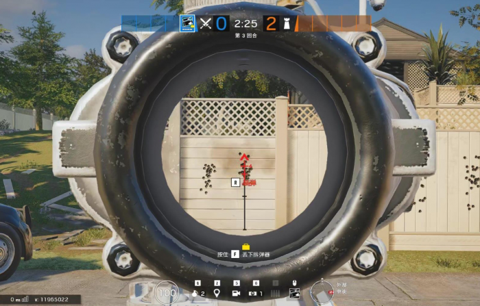 彩虹六号怎么练习压枪1