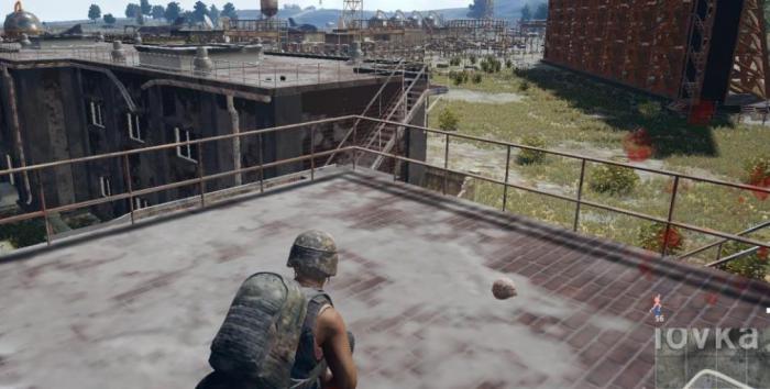 绝地求生怎么跳对面楼2