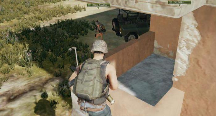 绝地求生怎么跳对面楼3