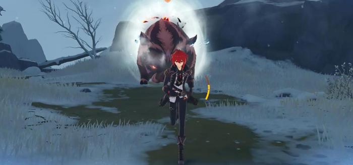 原神雪山顶上的精英怪怎么打3