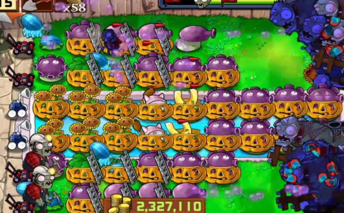 植物大战僵尸无尽版阵型排列是什么2