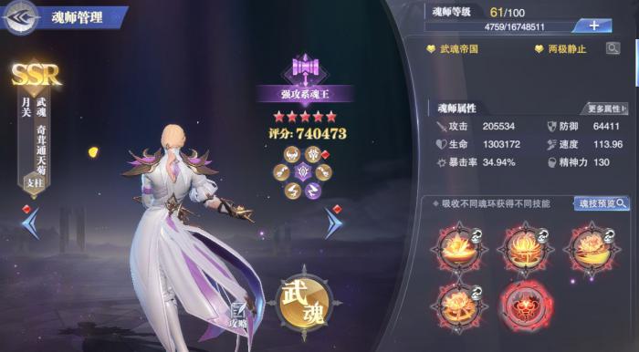 斗罗大陆魂师对决千仞雪悬赏阵容怎么搭配1