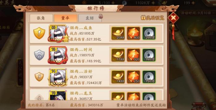 少年三国志暗金装备怎么分2