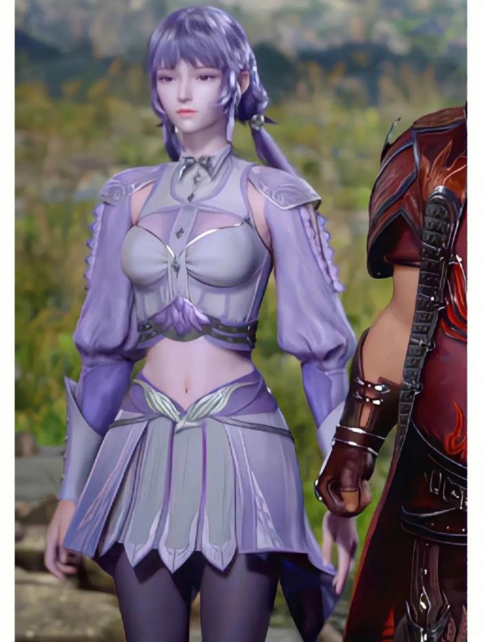 斗罗大陆白沉香的发型怎么扎3