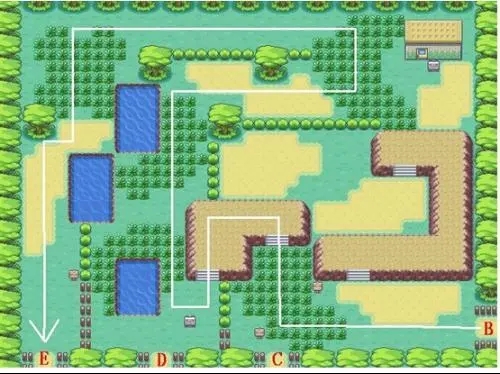 口袋妖怪火红802不归洞怎么走1