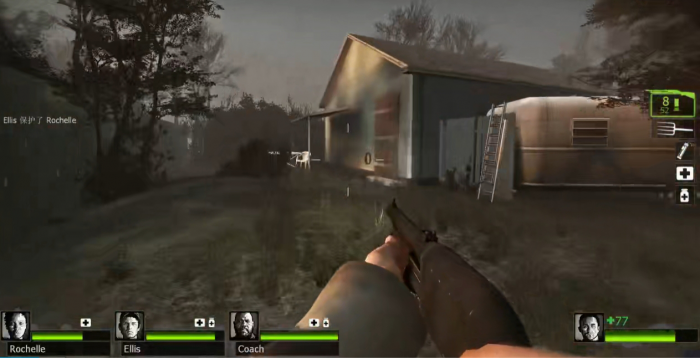 求生之路2暴风骤雨密尔城怎么走1