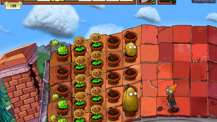 植物大战僵尸屋顶关卡怎么玩2