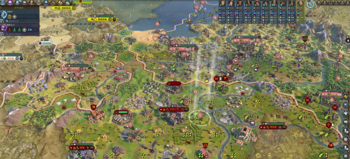 文明6开局怎么打邻居_文明6开局看全图