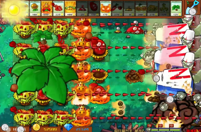 植物大战僵尸杂交版向日葵女王2怎么过3
