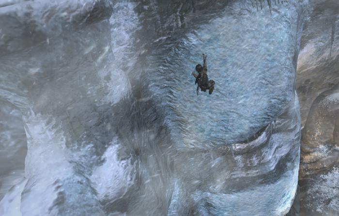 古墓丽影怎么到瀑布顶端_古墓丽影瀑布后的古墓