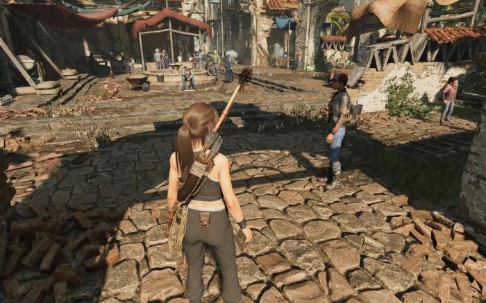 古墓丽影木头板门怎么破坏1