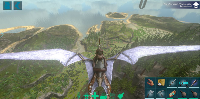 方舟生存进化翼龙怎么飞3