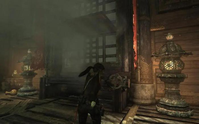 古墓丽影11洪水爬墙怎么过_古墓丽影11洪水怎么跳