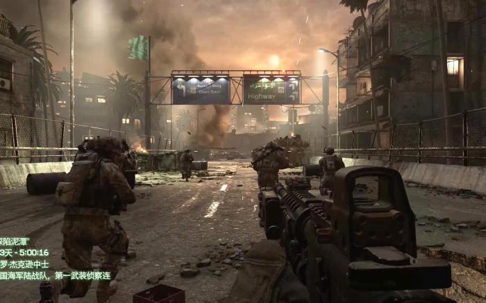 使命召唤4第一章第三关怎么过1