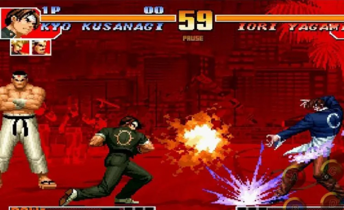 游戏厅拳皇97怎么双人2