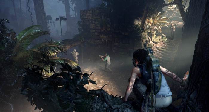 古墓丽影暗影被狼扑倒后怎么按3