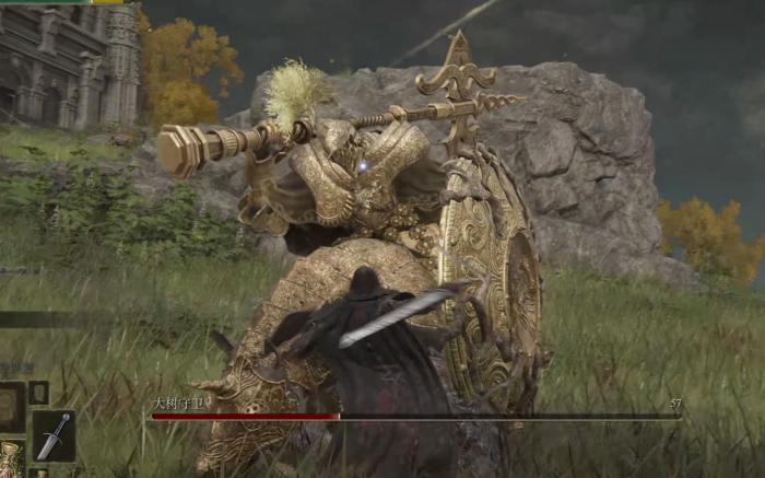 艾尔登法环多少级打大树守卫1
