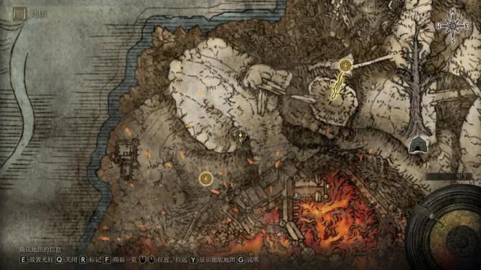 艾尔登法环火山地图怎么解锁_艾尔登法环火山地图碎片怎么拿