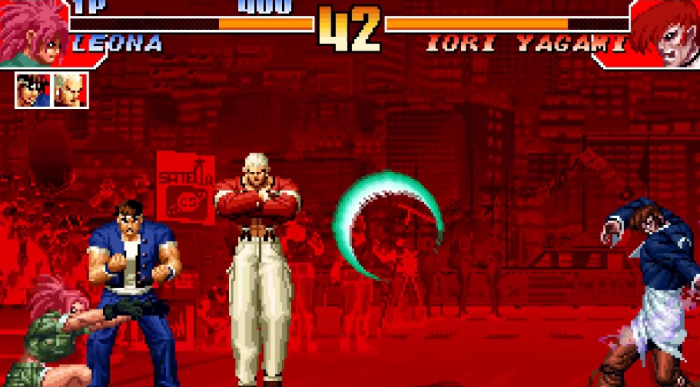 拳皇97火神怎么连招1