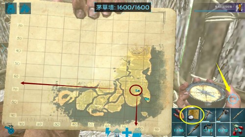 方舟生存进化月牙岛怎么过去2