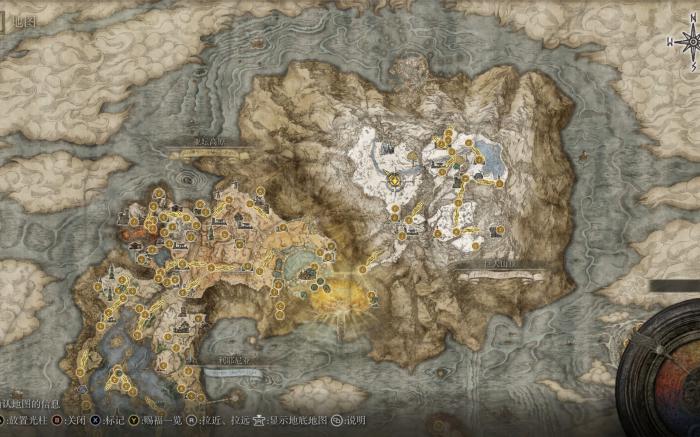 艾尔登法环右上角地图怎么开3