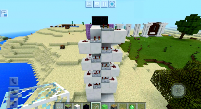 我的世界怎么制作电梯1