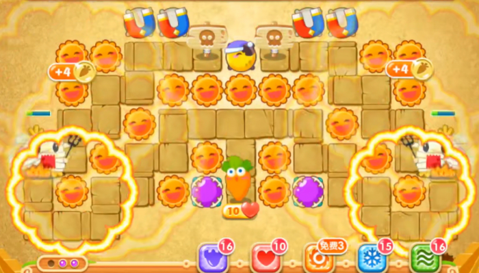 保卫萝卜2第70关怎么无伤过3