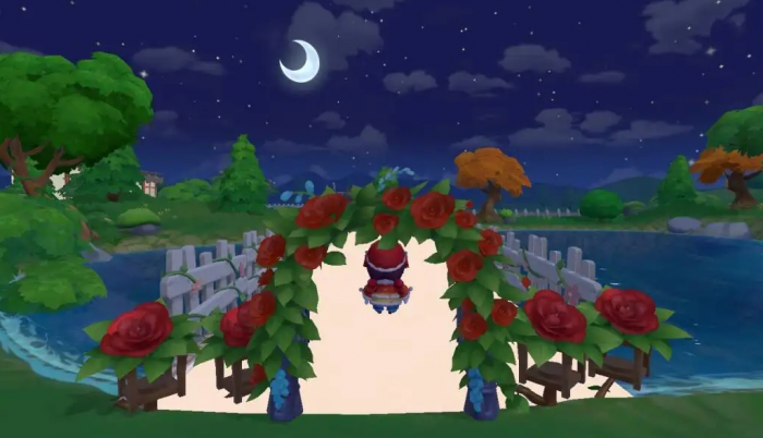 摩尔庄园怎么得玫瑰花1