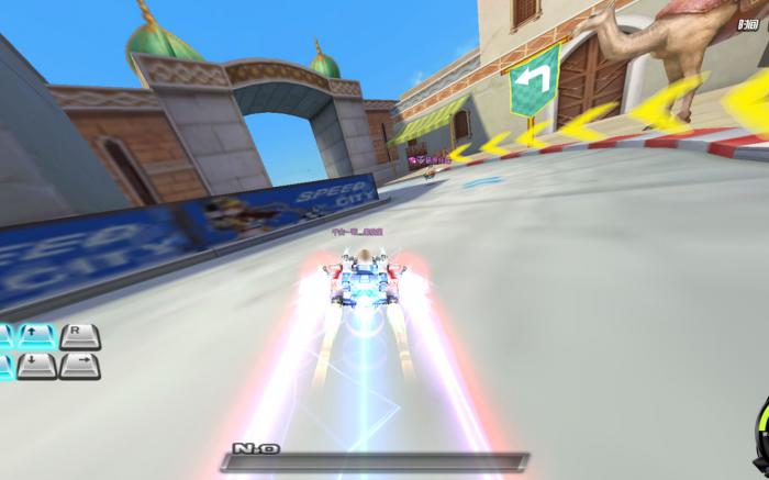 qq飞车怎么拉车头快速出弯的3