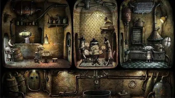 机械迷城用枪吸小狗那关怎么过1