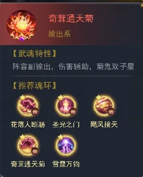 斗罗大陆菊花和鬼魅带什么瑰环2