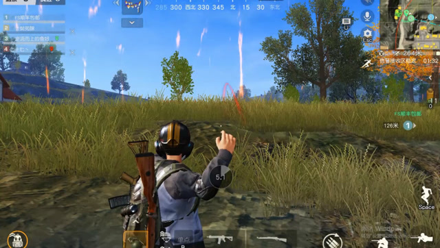 荒野行动怎么扔手雷2