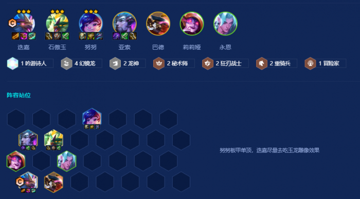 金铲铲之战巨龙之巢幻境迭嘉怎么玩_金铲铲之战巨龙意志是几区