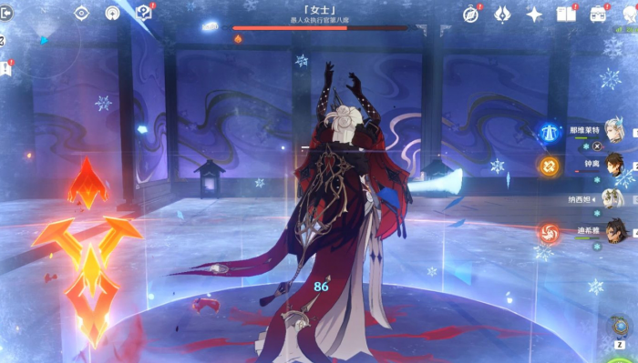 原神周本BOSS女士怎么打2