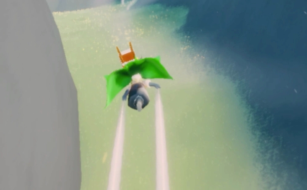 光遇怎么快速跑完边陲荒漠2