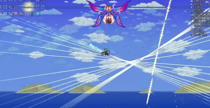 泰拉瑞亚战士怎么打光之女皇1