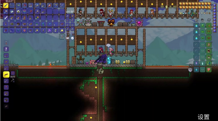 泰拉瑞亚菱形轨道怎么造1