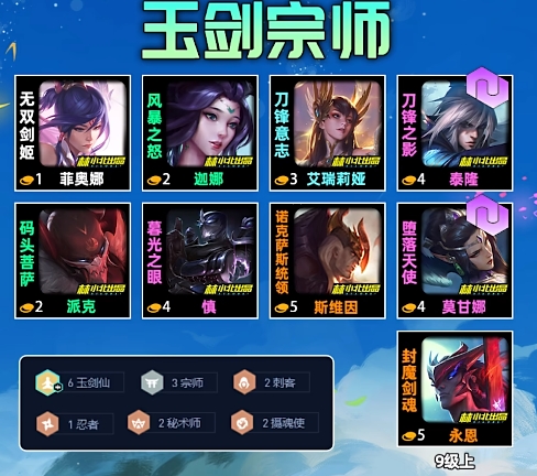 金铲铲之战玉剑双C怎么玩1