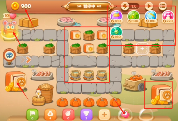 保卫萝卜集市篇第34关怎么过1