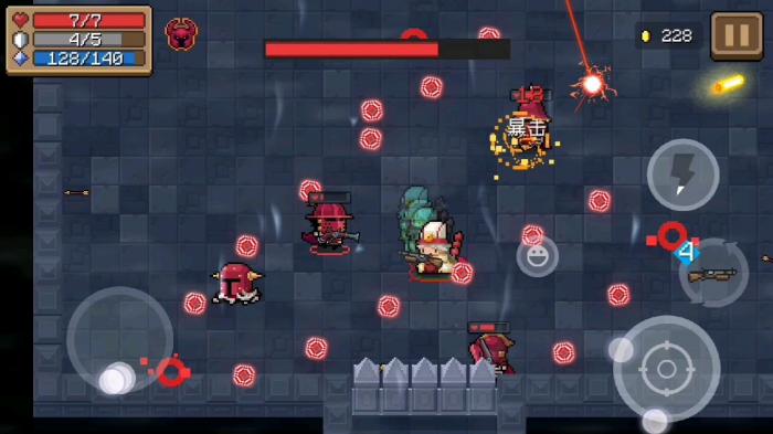 元气骑士红爵士要怎么打1