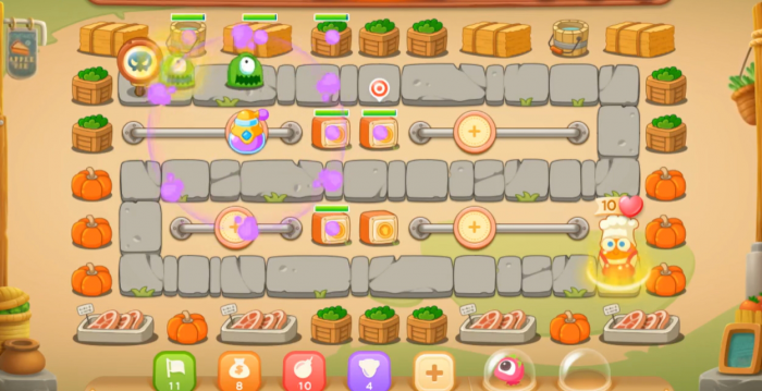 保卫萝卜3集市22怎么无伤过_保卫萝卜3集市22怎么过