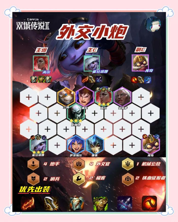 金铲铲之战渴望能量小炮怎么玩2