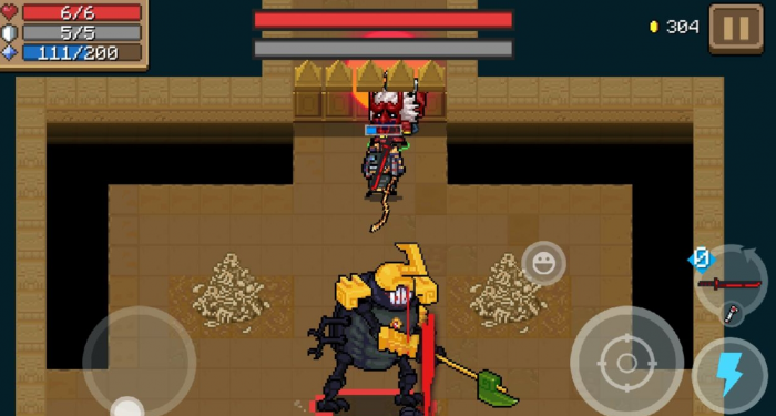 元气骑士守墓甲虫王怎么打2