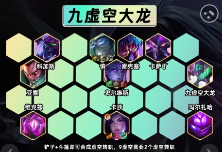 金铲铲之战s9九虚空怎么玩1