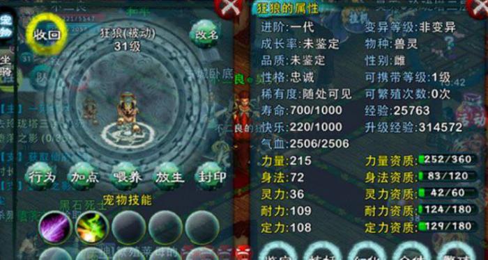 忘仙怎么养宠物2