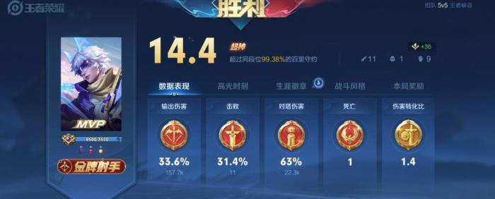 王者荣耀新赛季百里守约怎么玩3