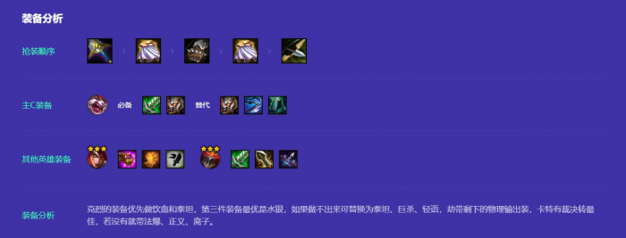 金铲铲之战裁决克烈怎么玩2